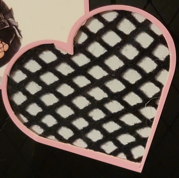 NEW Black Fishnet Thigh High Panty Hose Gothic Lace top - Picture 4 of 6